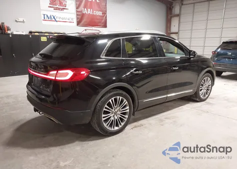 2017 Lincoln Mkx Reserve z USA, uszkodzony, nr VIN 2LMPJ6LR3HBL12834